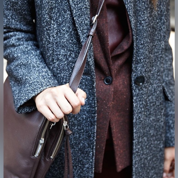 Banana Republic Tweed One Button Coat/Trench - Picture 3 of 13